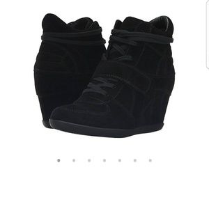 Ash Bowie Black Wedge Sneaker